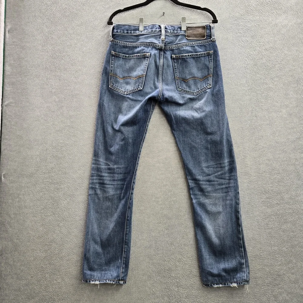 American Eagle Outfitters Men Jeans 30X34 Blue Denim Slim‎ Button 29